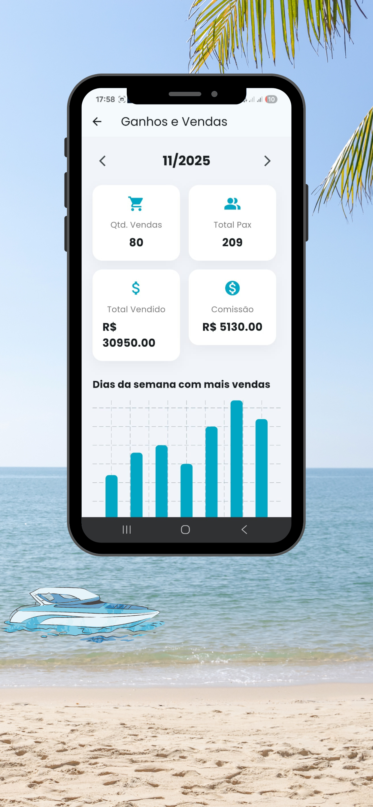 Venda de Passeios screenshot 6