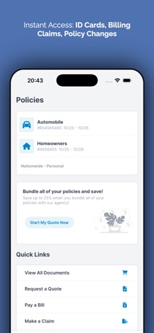 Secur-All Insurance Agency iPhone screenshot