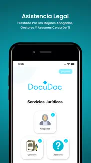 docudoc app: asistencia legal iphone screenshot 1