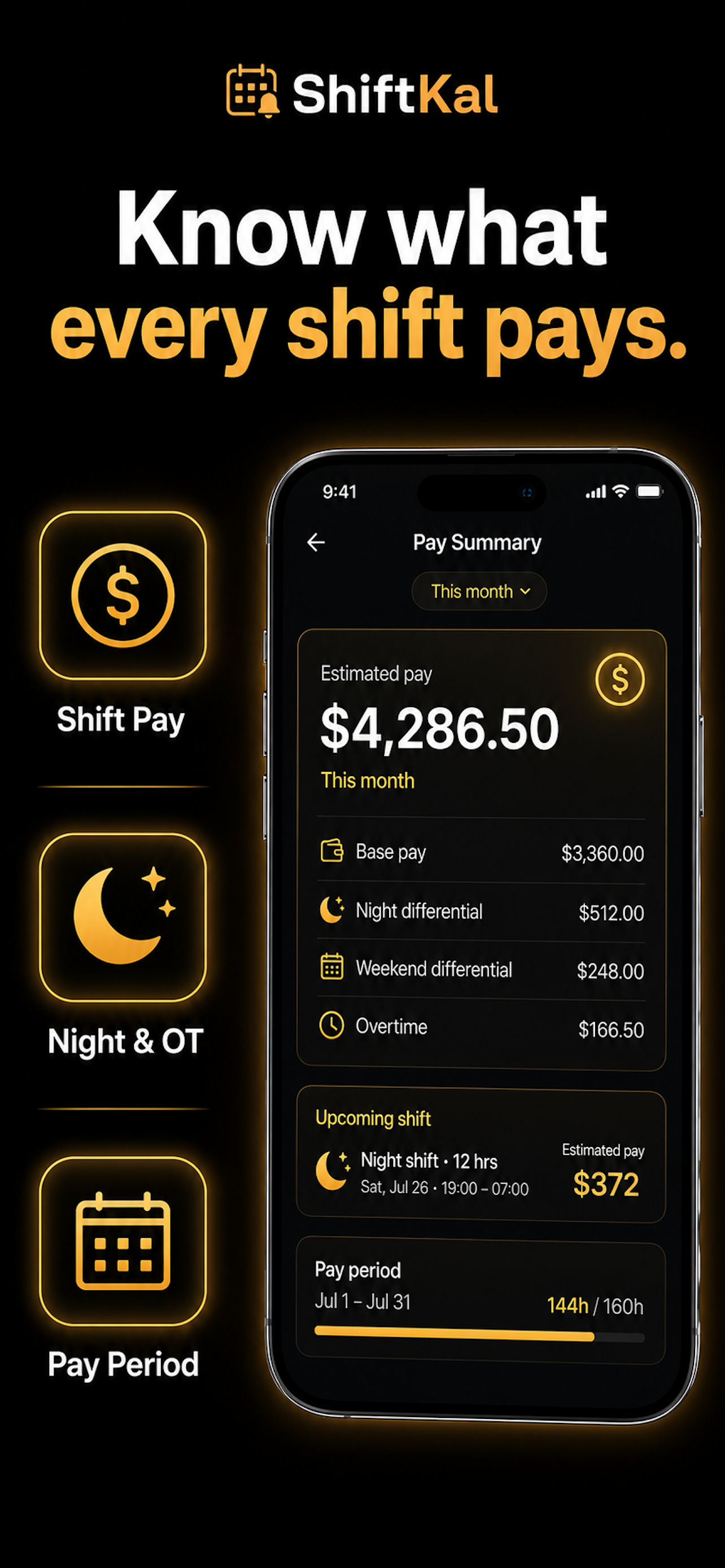 ShiftKal: Shift Alarm Calendar screenshot 5