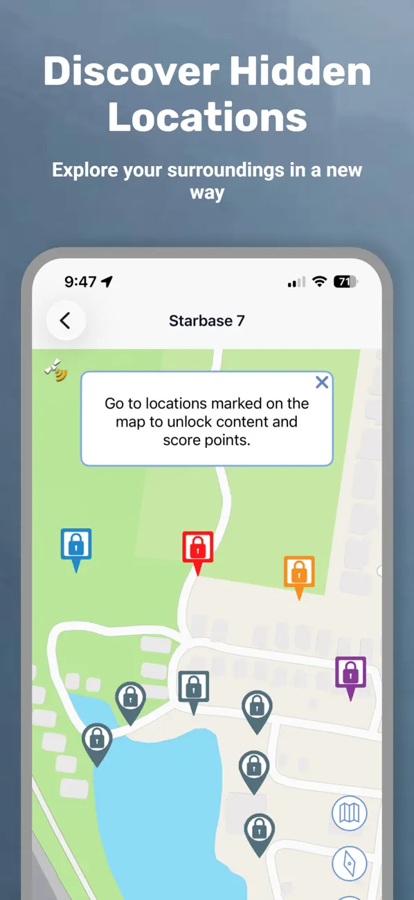 Screenshot #3 pour Hidden Worlds: GPS Adventures