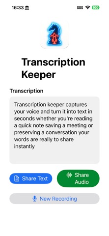 Transcription Keeper Screenshot 3 of 3
