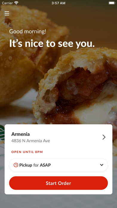Mr. Empanada iPhone screenshot 2 - Food & Drink app