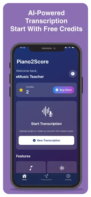 Piano2Score - eMusicTeacher screenshot 3