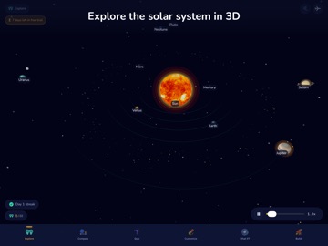 Planetia iPad screenshot