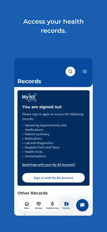 YourHealthNS screenshot 7 of 8