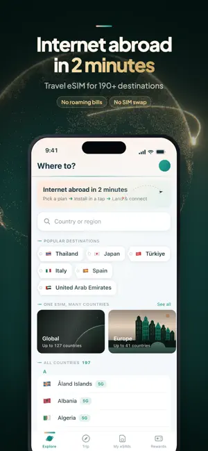Boutique eSIM: Travel & Data screenshot 1
