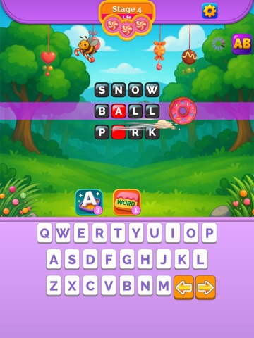 A Word Chain Game iPad screenshot