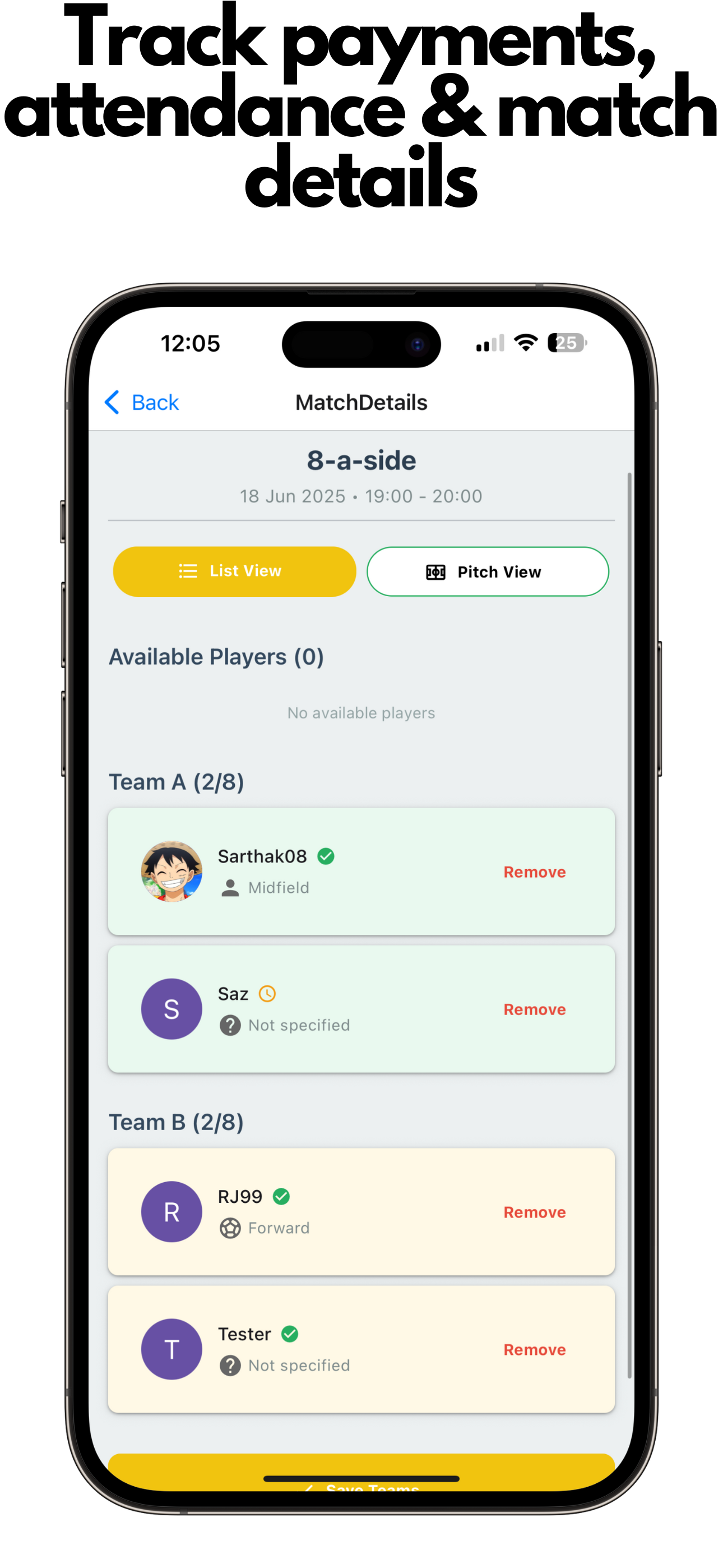 Team Tactics screenshot 5