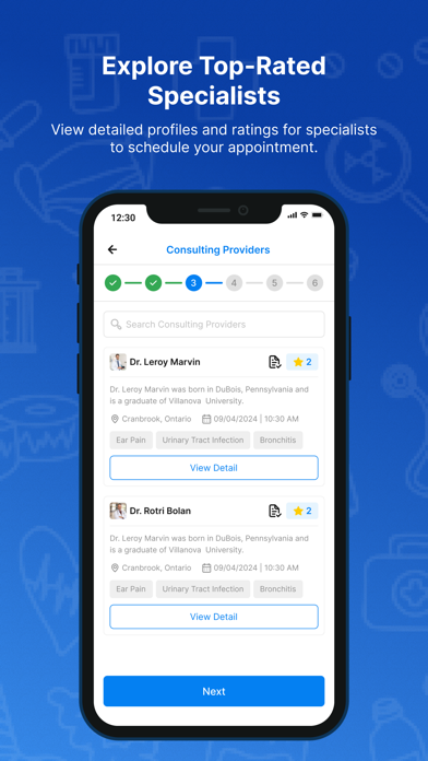 Omniva Telehealth Screenshot