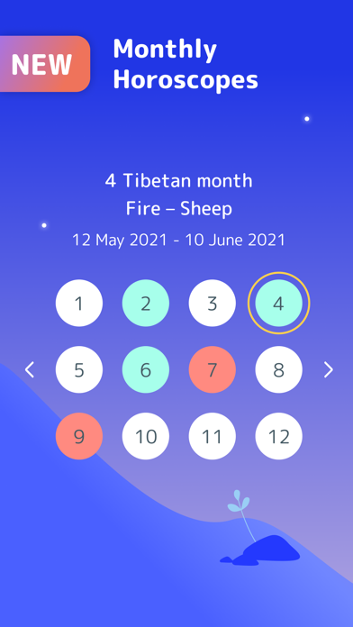 Daily Tibetan Horoscope Norbu Screenshot
