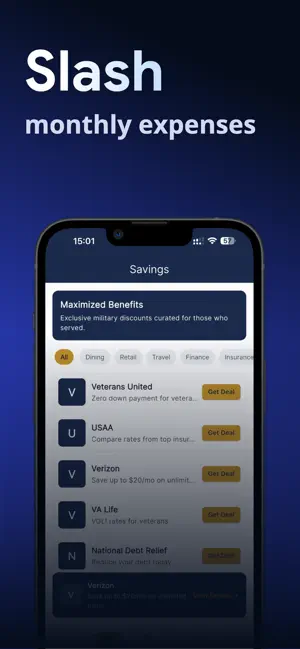 Brave Veteran: Benefits Guide screenshot 2