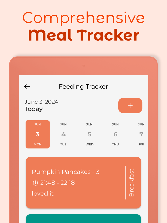 Starting Solids & Baby Food iPad screenshot 9 - Food & Drink app