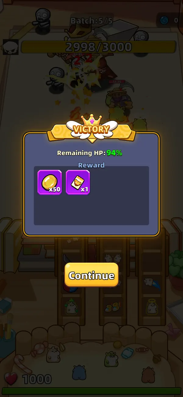 Cute & Tough: Hamster Defense Hack screenshot 9 - game app interface