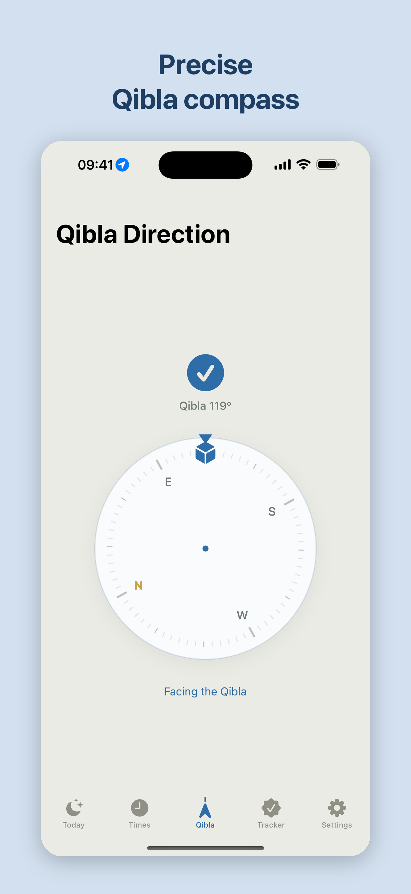 Niyyah: Prayer Times, Qibla screenshot 3