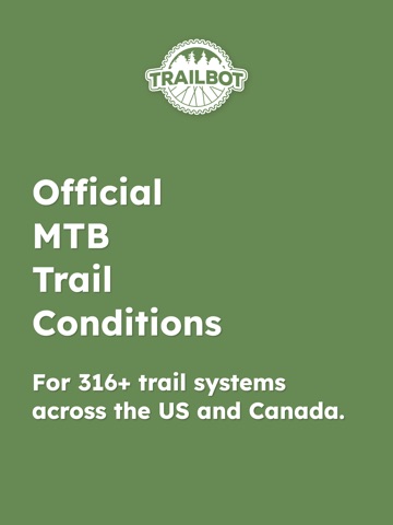 Trailbot: MTB Trail Conditions iPad screenshot