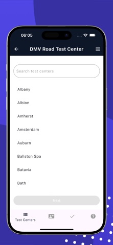 New York Test Routes App screenshot