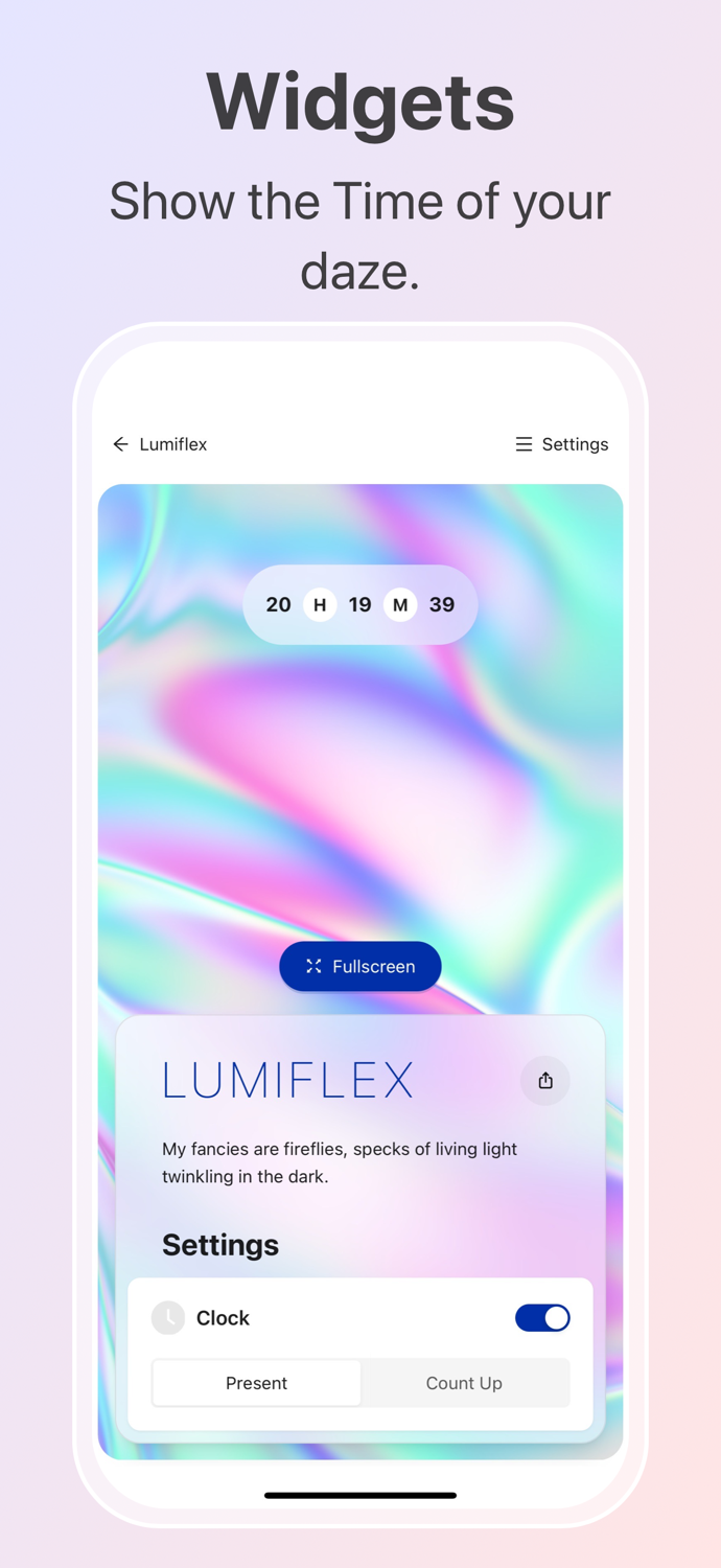Pause Life Destress  Clock