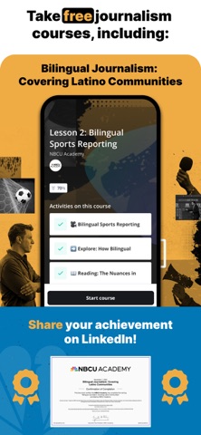 NBCU Academy iPhone screenshot