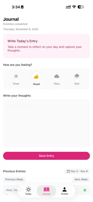 LevelUp Affirmations screenshot 2