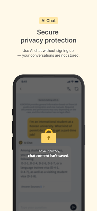 ASKOVISA - Korea entry chatbot Screenshot 4 of 6