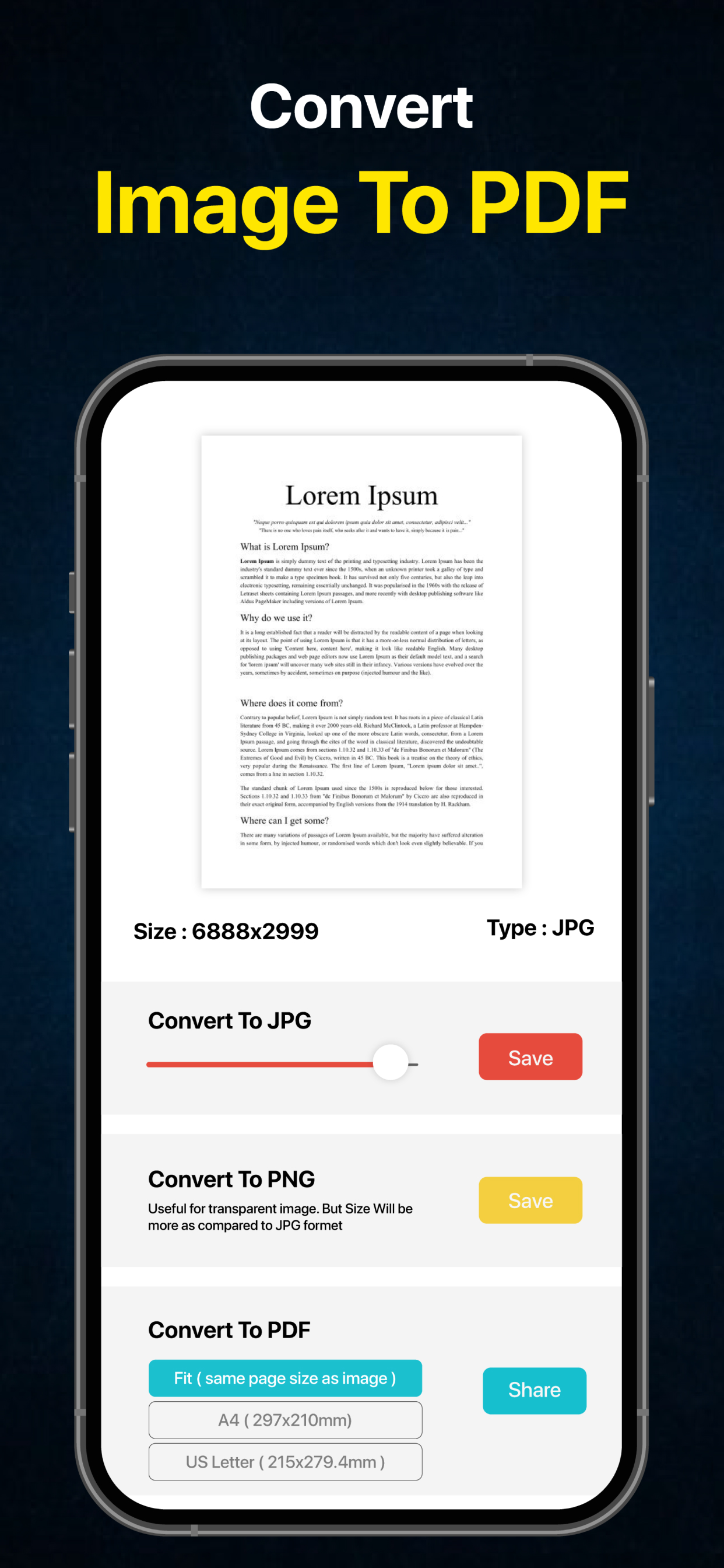 Image Converter JPG PNG PDF screenshot 4