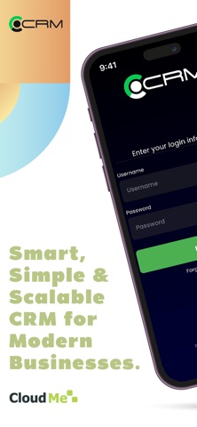 CloudMe CRM screenshot