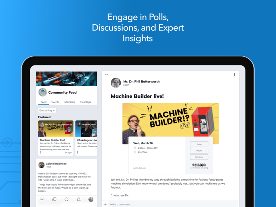 DMC by DSI iPad screenshot 2 - Social Networking app