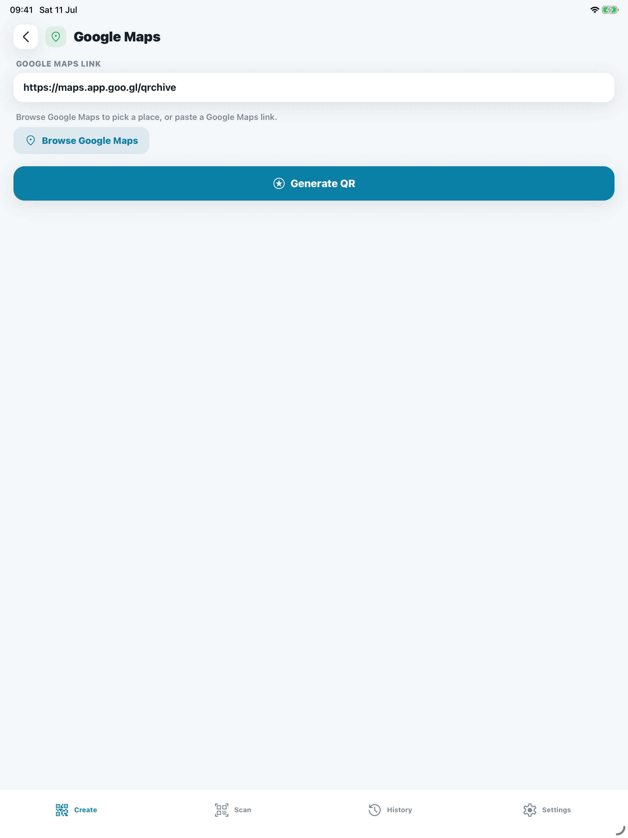 QRchive screenshot 8