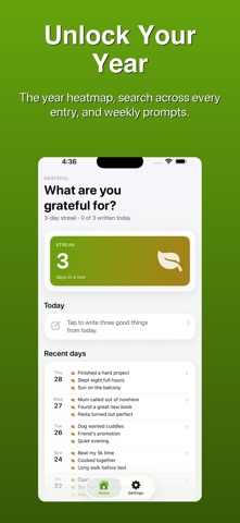 Gratitude Diary Plus Screenshot 3 of 5