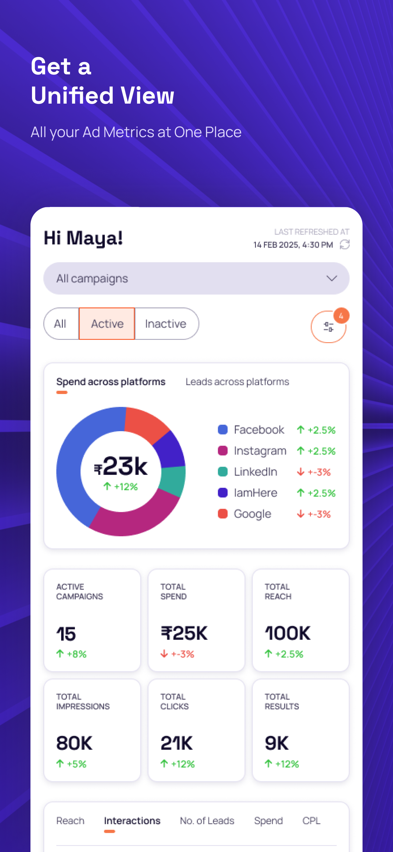 Adlabs: AI Marketing Assistant screenshot 2