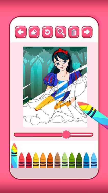 Color your favorite princess screenshot-4