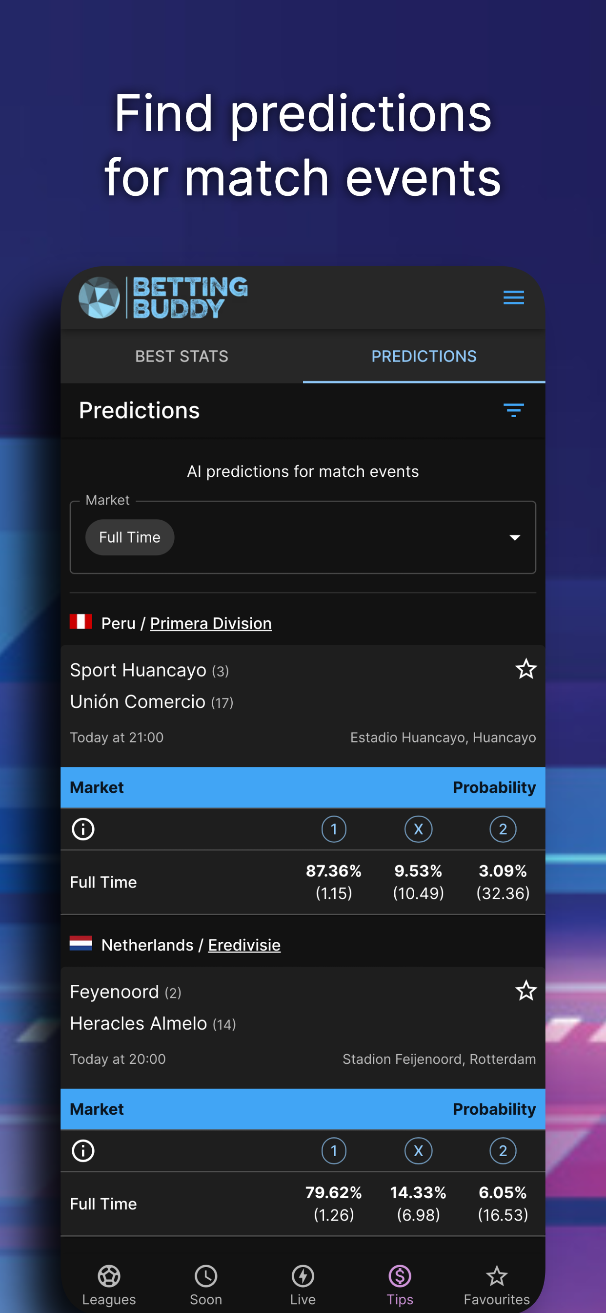 Betting Buddy Tips