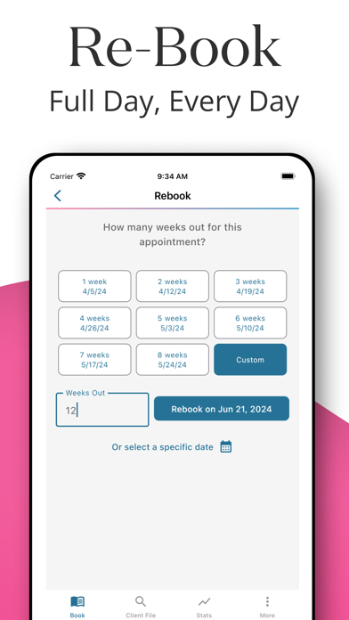 SalonBiz Stylist Screenshot