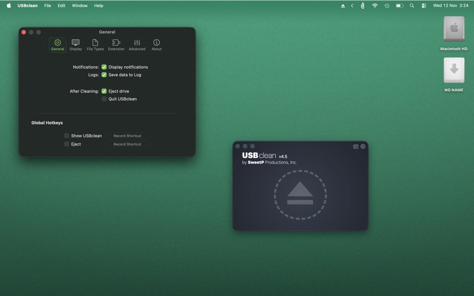 #5. USBclean (macOS) By: SweetP Productions, Inc.