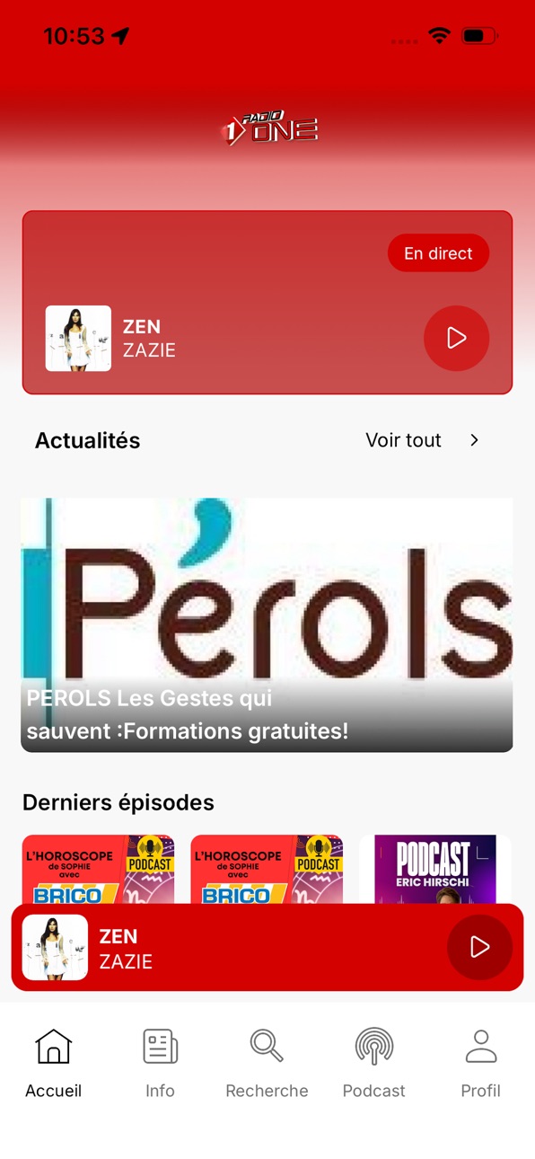 iPhone screenshot