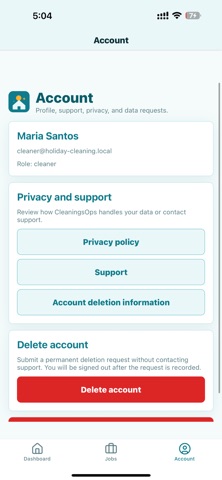 CleaningsOps Screenshot 6 of 9