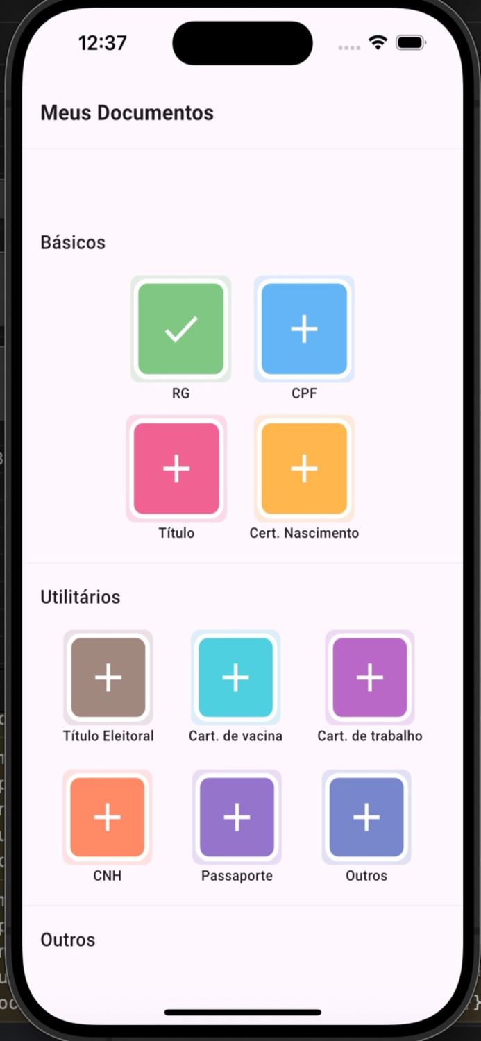 Carteira de Documentos