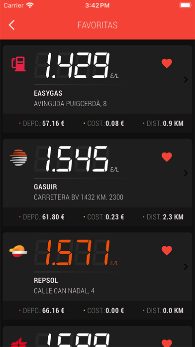 Gasolineras de España Screenshot