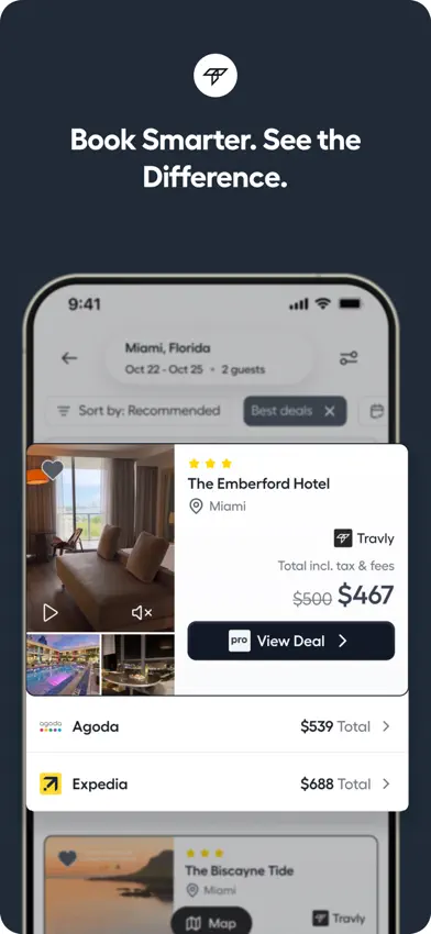 Travly: Hotel Deals, Discounts screenshot 1