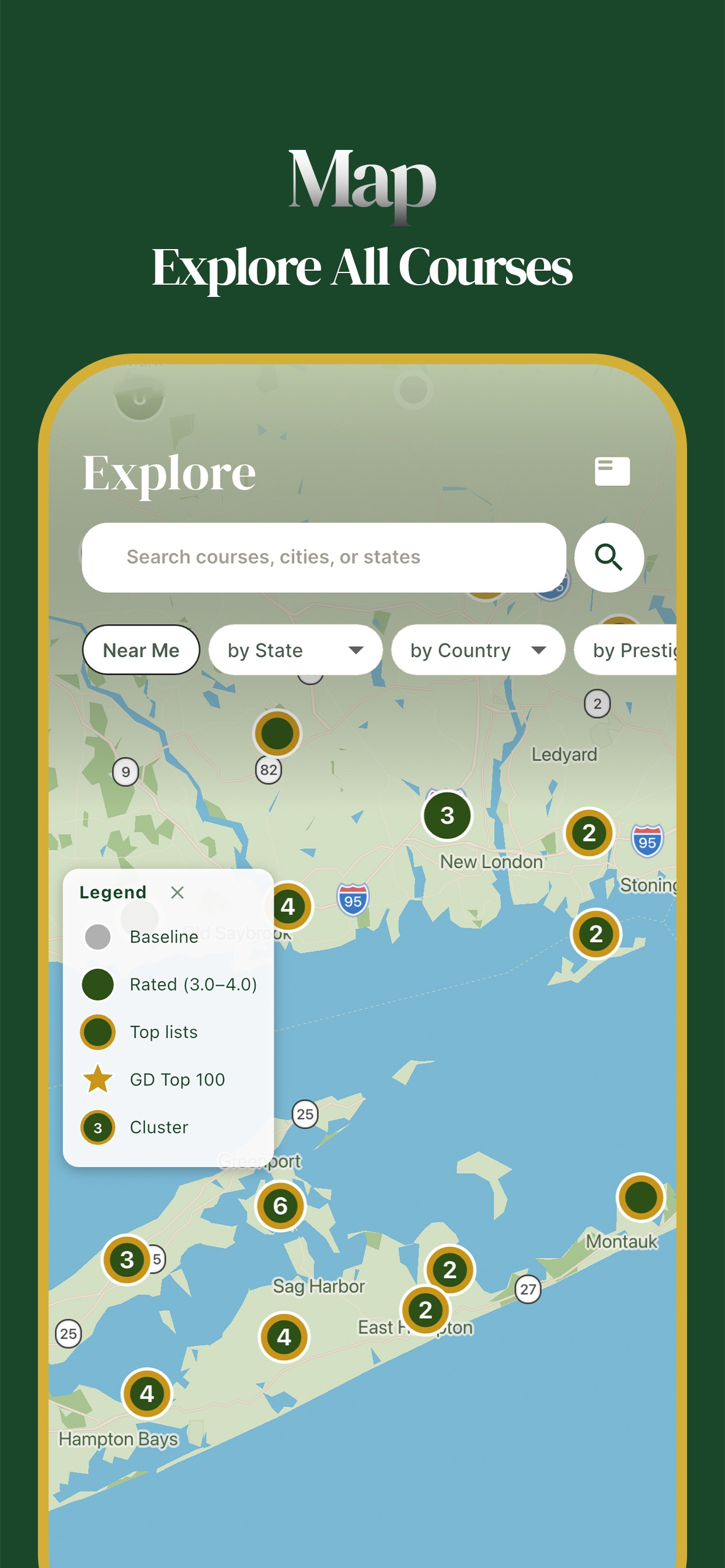 Golfed: Golf Course Tracker screenshot 6