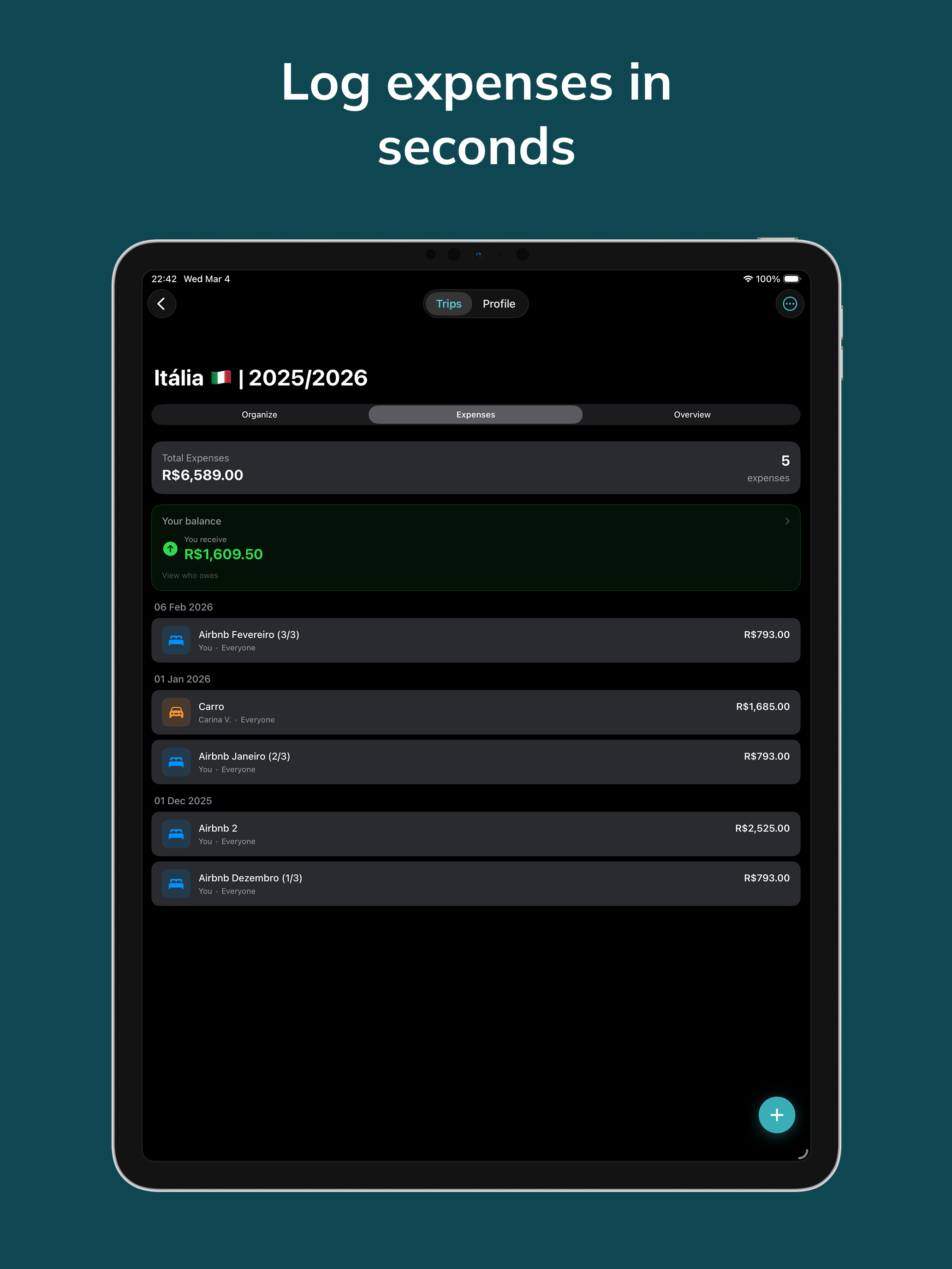 Itaro: Trip Planner
