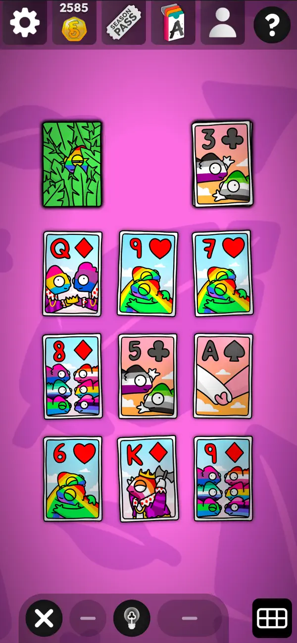 Screenshot #2 pour FLICK SOLITAIRE
