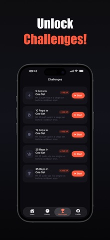 Reppz: Push-up tracker Screenshot 4 of 5