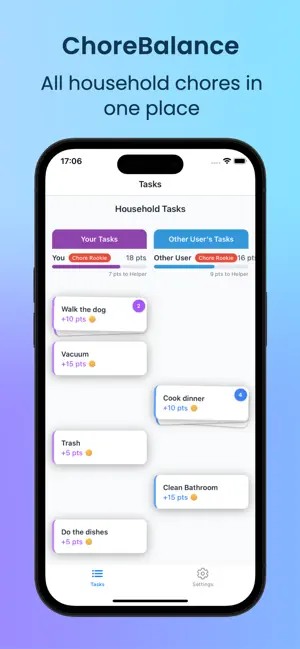 Chore Tracker ChoreBalance screenshot 2