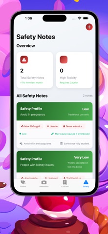 Herbal Remedies Ledger screenshot