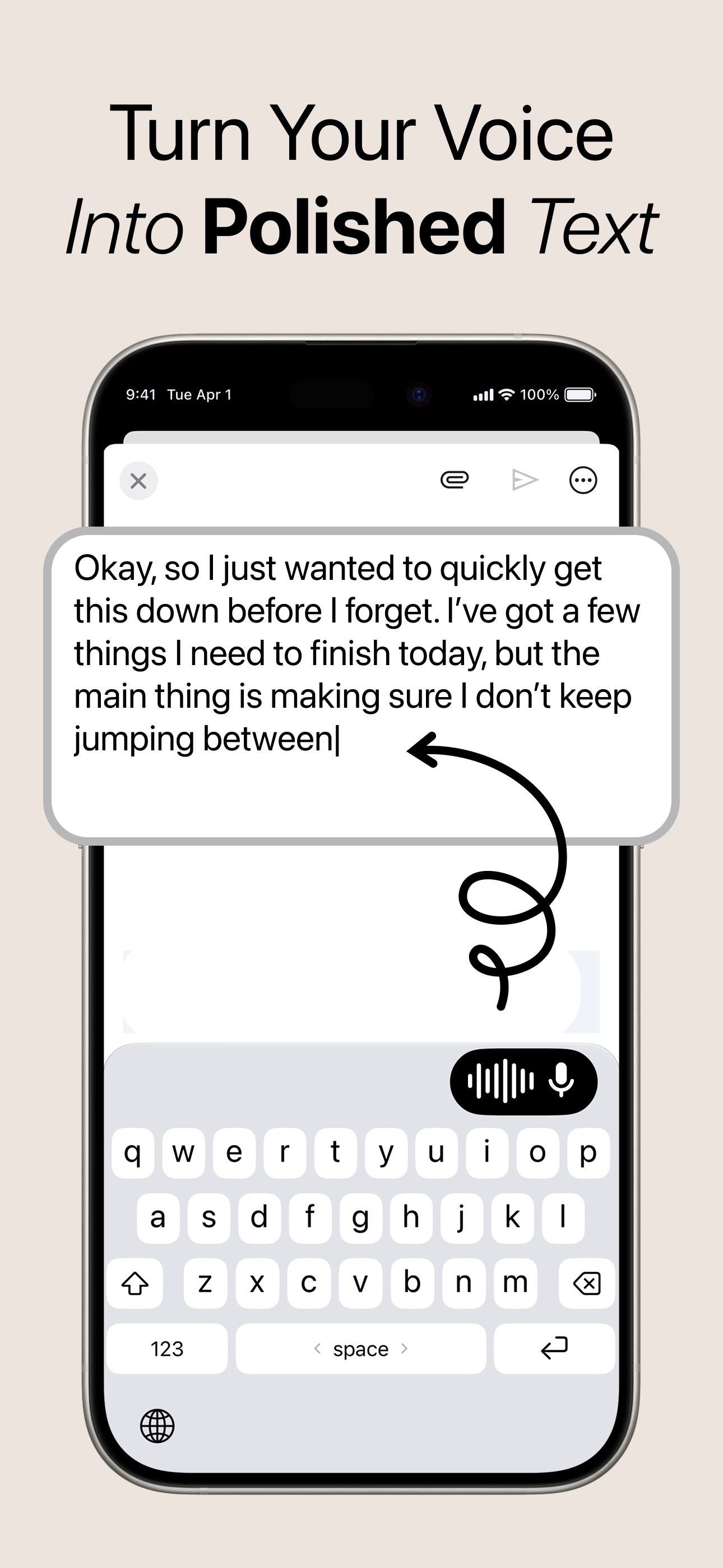 Screenshot 2 of VoiceBoard: AI Voice Keyboard