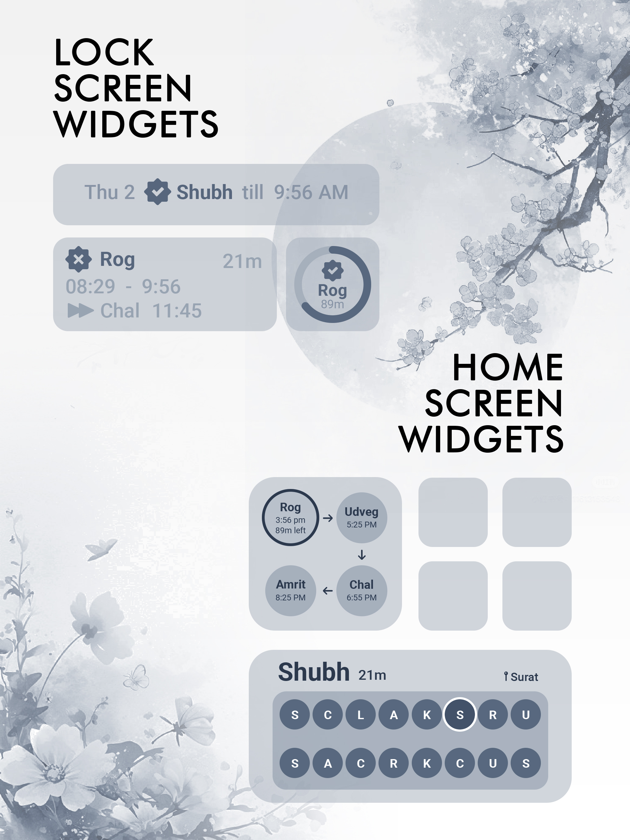 Choghadiya Widgets screenshot 14