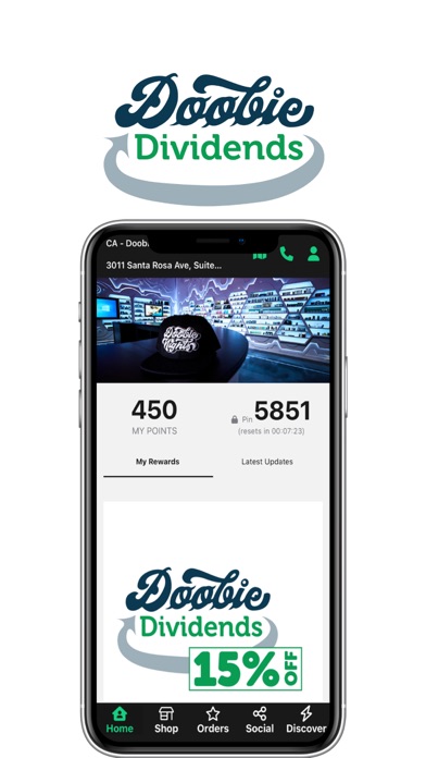Doobie Nights iPhone screenshot 1 - Shopping app
