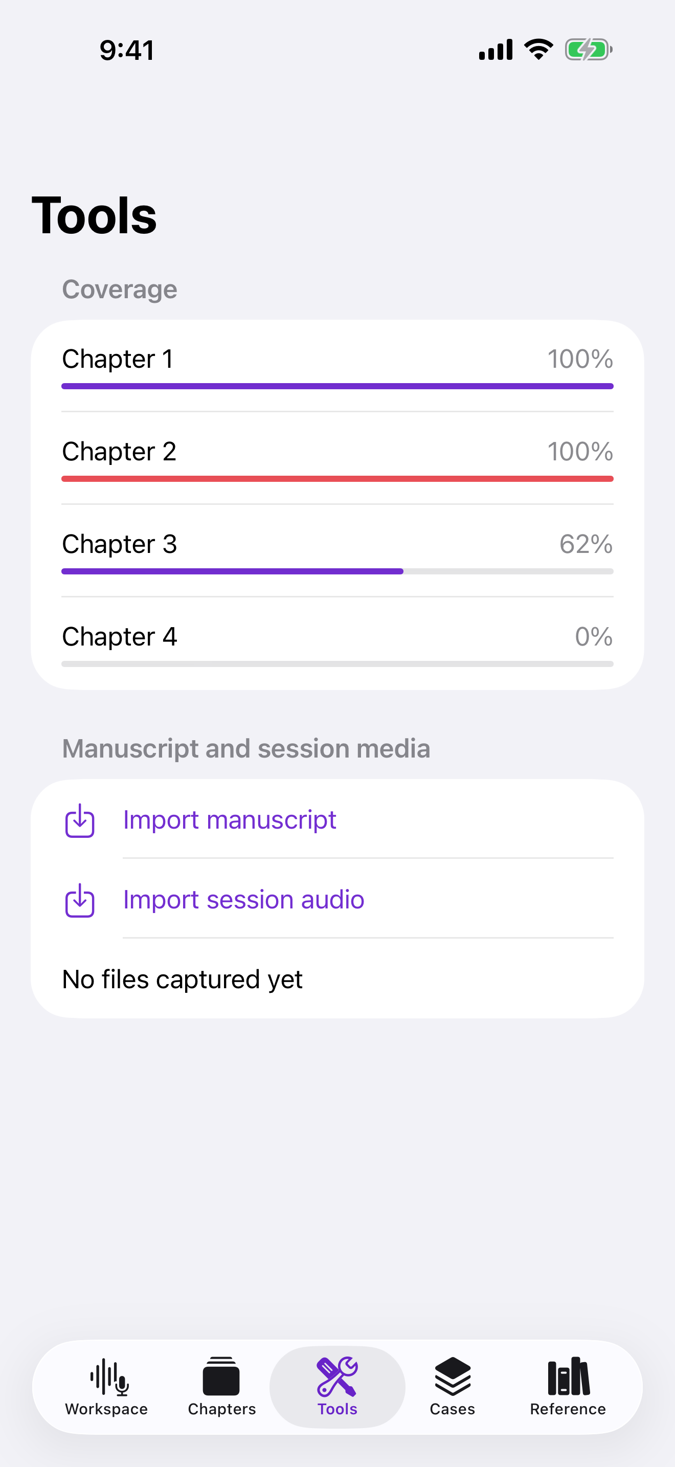 VoxMargin: Audiobook Desk screenshot 3 of 4